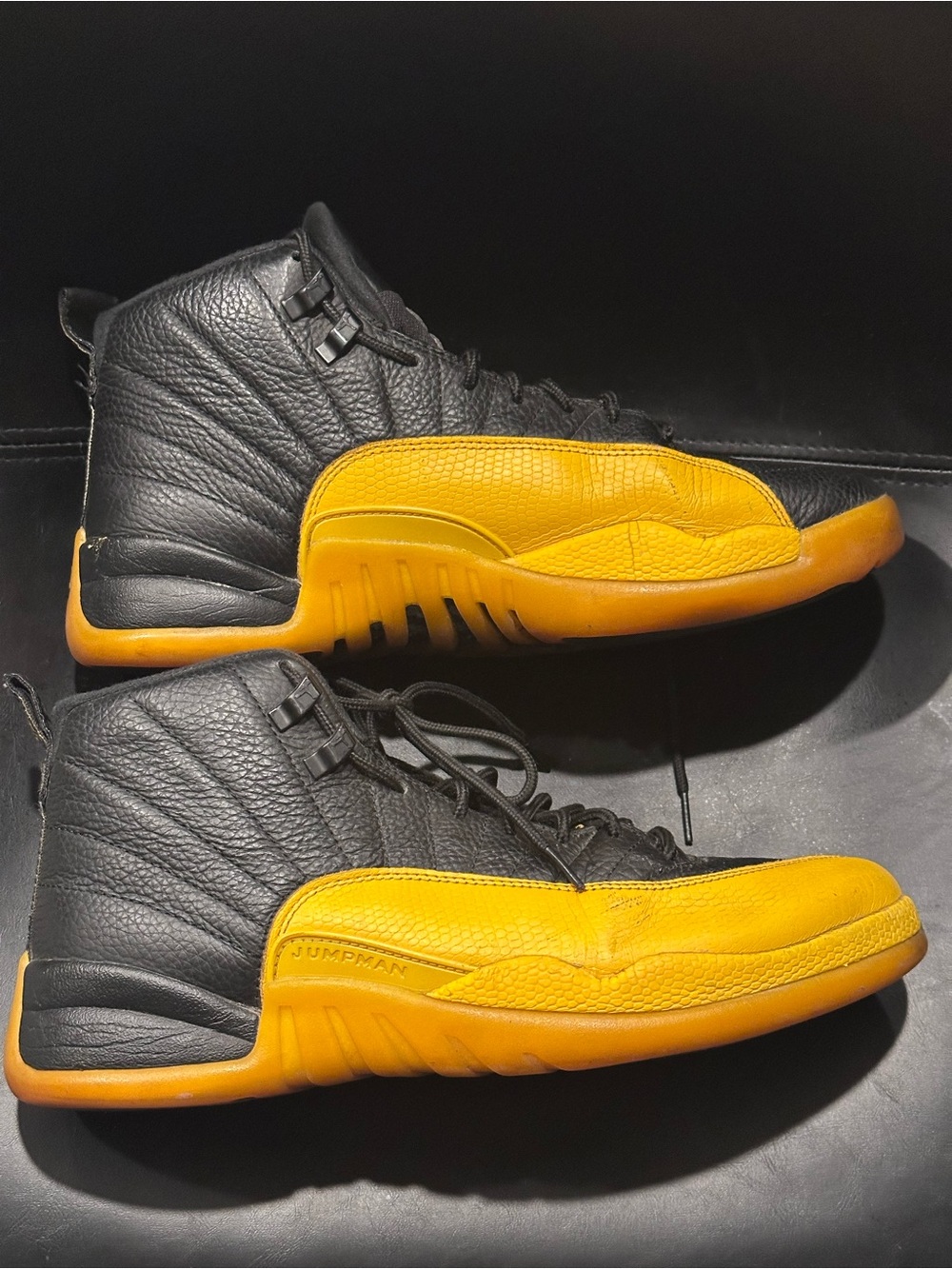 Air Jordan Retro 12 Black University Gold Size Men’s 11 2020 130690-070